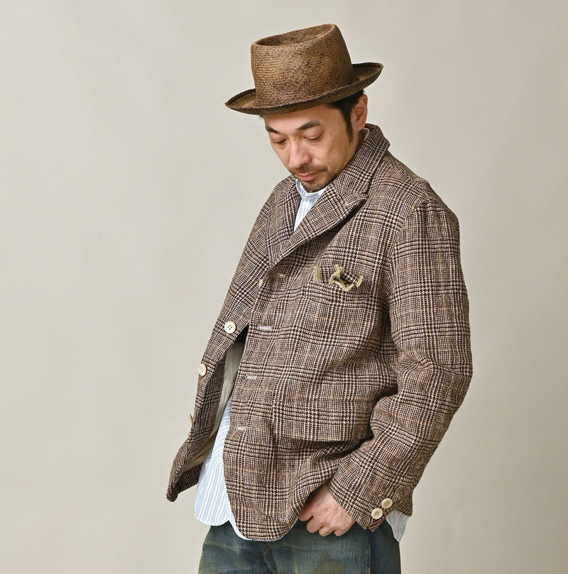 45R Cotton Linen Tweed 908 Jacket - Image 5