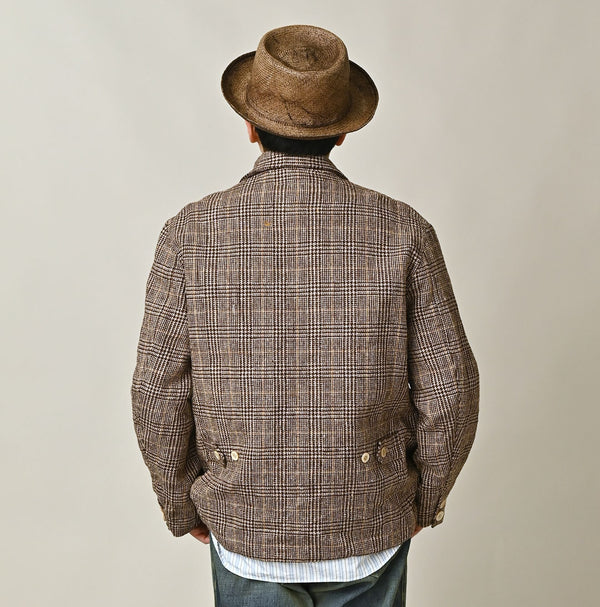45R Cotton Linen Tweed 908 Jacket