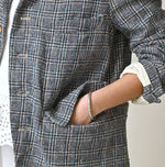 45R Cotton Linen Tweed 908 Jacket