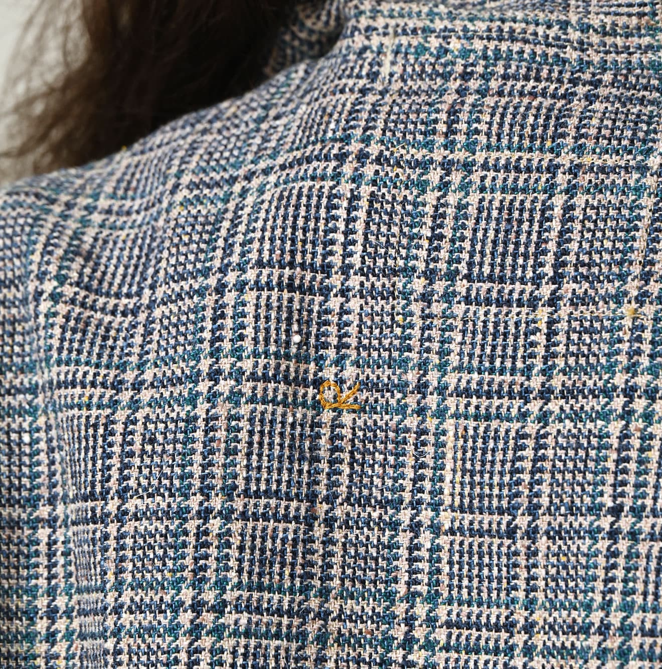 45R Cotton Linen Tweed 908 Jacket - Image 16
