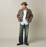 45R Cotton Linen Tweed 908 Jacket