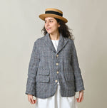 45R Cotton Linen Tweed 908 Jacket
