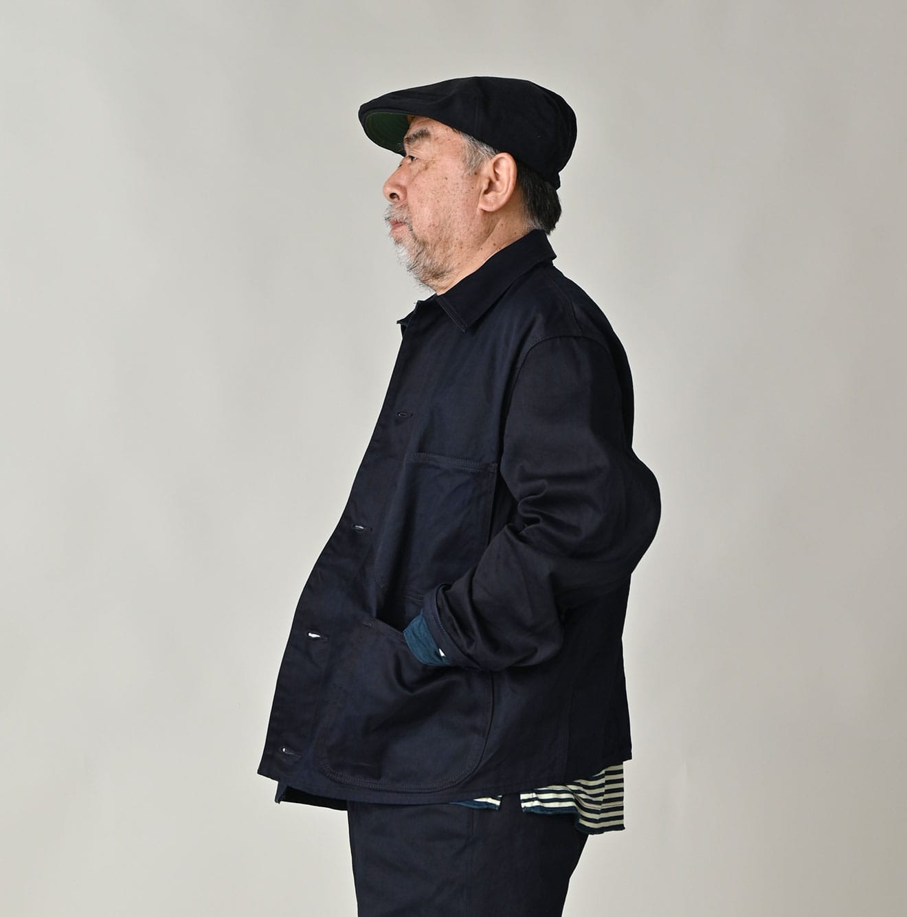 45R Indigo Two-Ply Chino 908 Coverall - Image 5