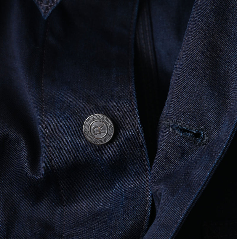 45R Indigo Two-Ply Chino 908 Coverall