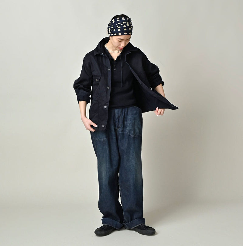 45R Indigo Two-Ply Chino 908 Coverall - Image 3