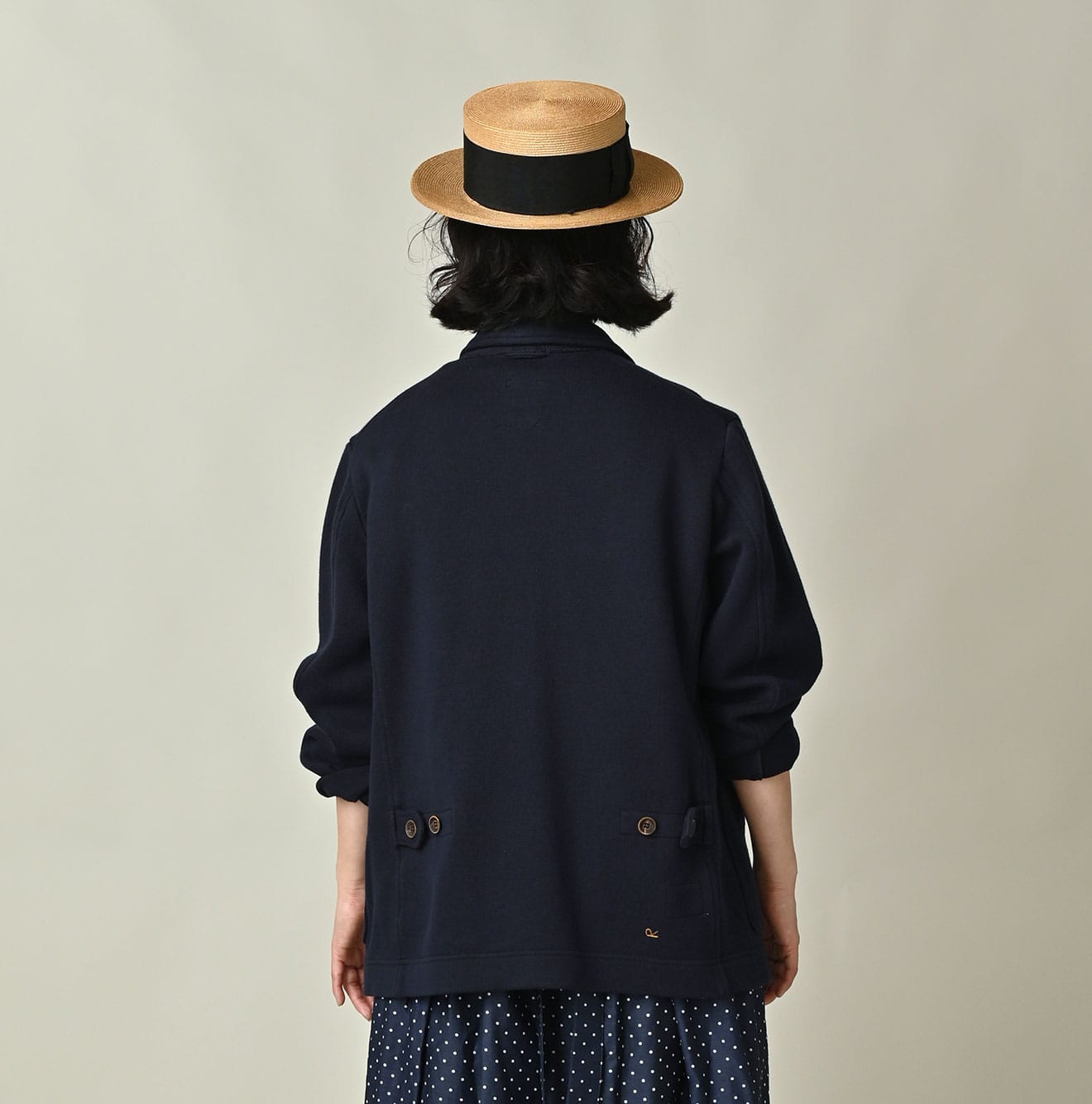 45R Jaquard 908 Cardigan Jacket - Image 9