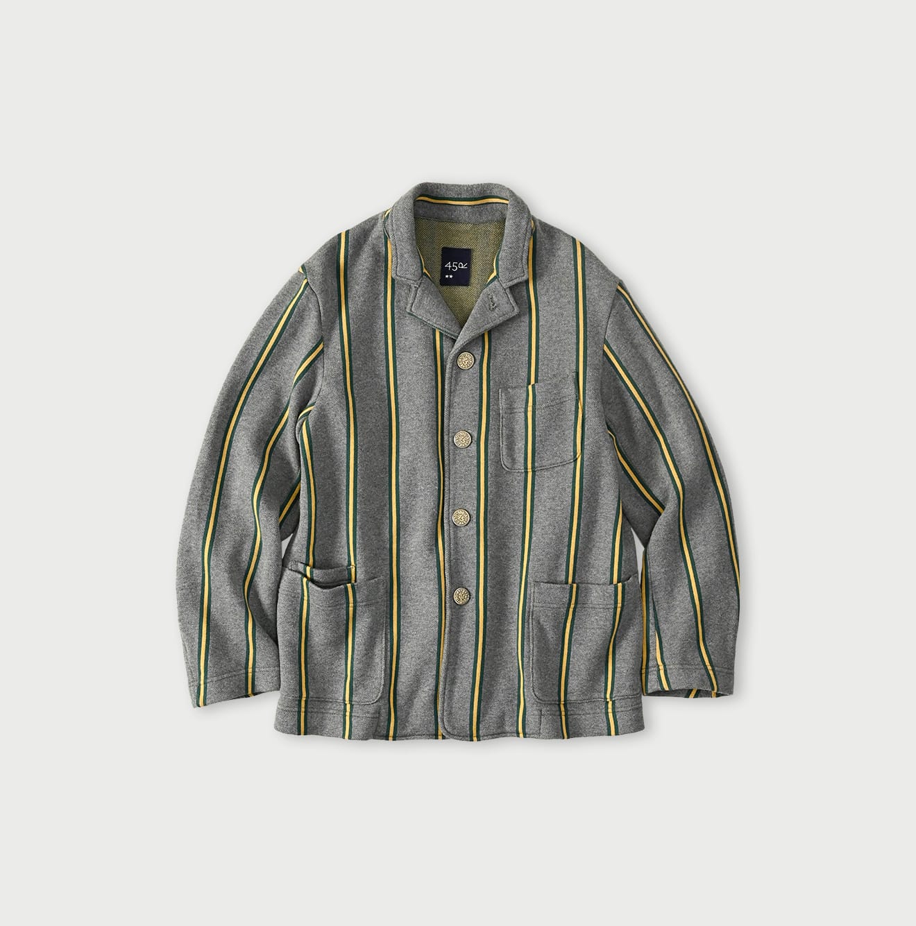 45R Regimental Stripe 908 Cardigan Jacket