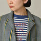 45R Regimental Stripe 908 Cardigan Jacket