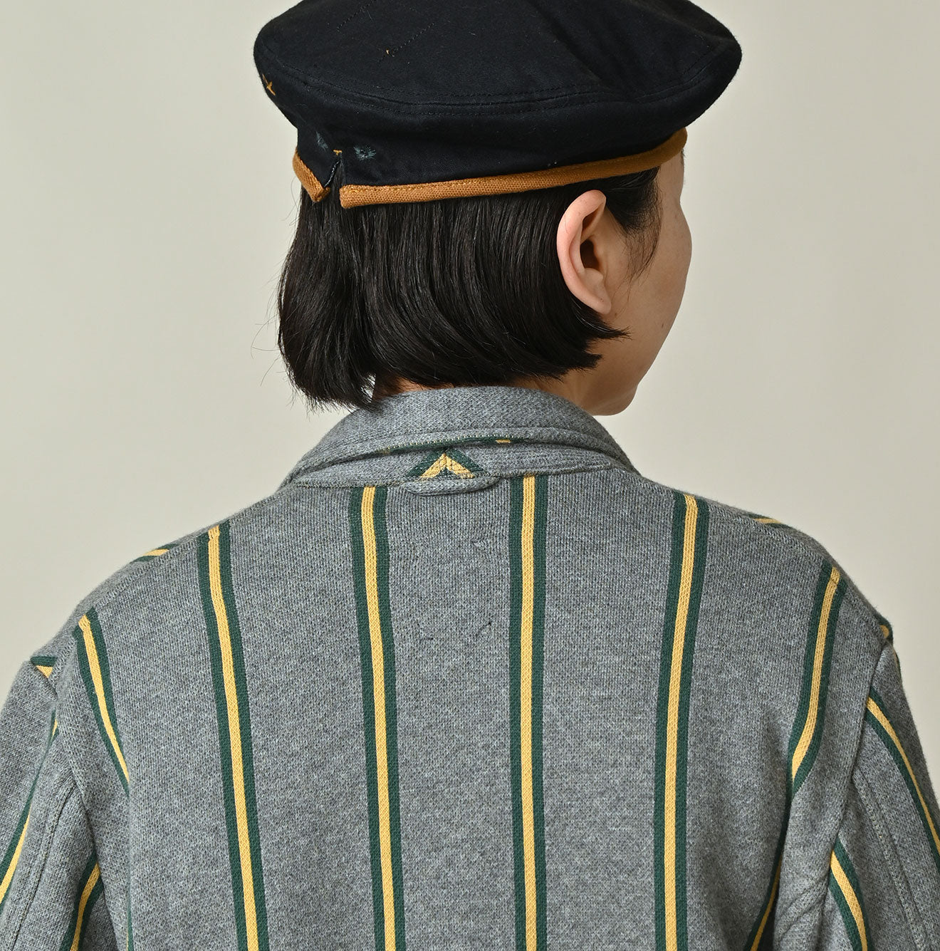 45R Regimental Stripe 908 Cardigan Jacket