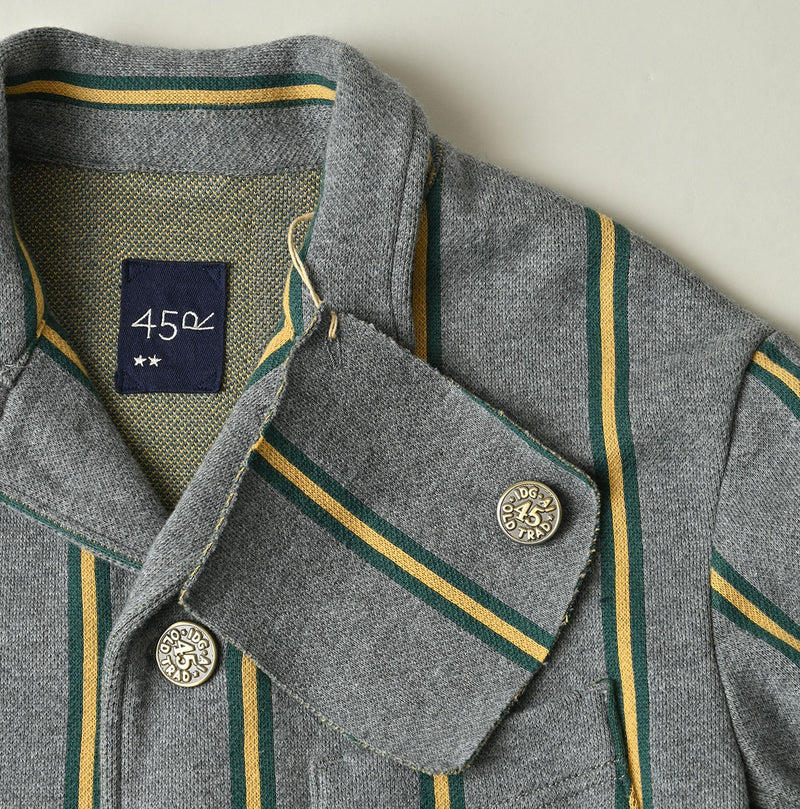45R Regimental Stripe 908 Cardigan Jacket