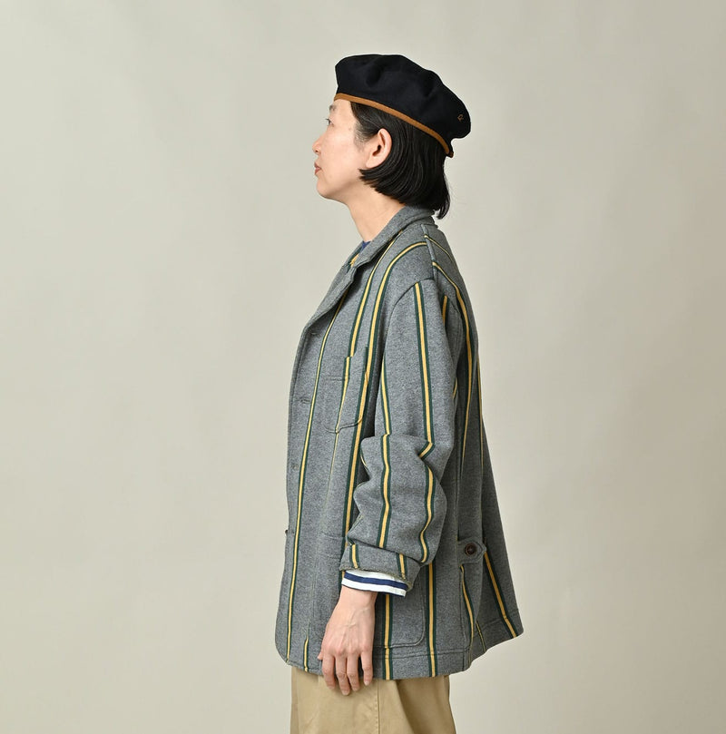 45R Regimental Stripe 908 Cardigan Jacket - Image 8