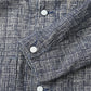 45R Indigo Sankuzushi Jacquard Denim Tent Coverall