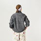 45R Indigo Sankuzushi Jacquard Denim Tent Coverall