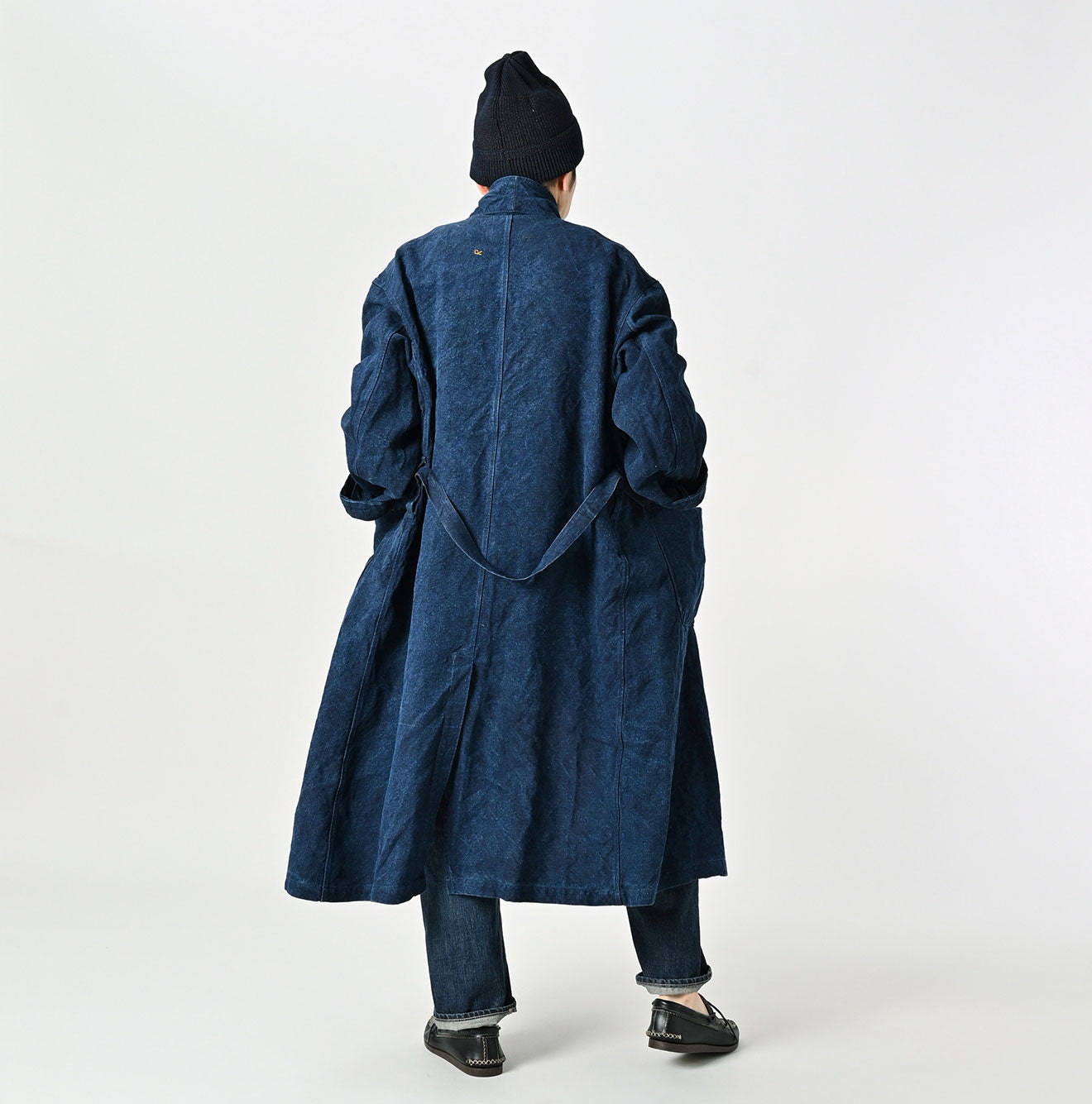 45R Indigo Linen Duck 908 Coat