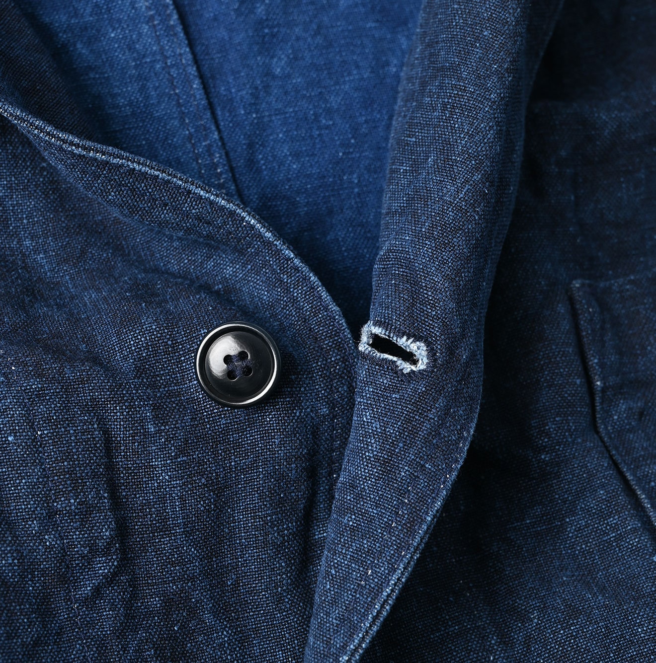 45R Indigo Linen Duck 908 Coat