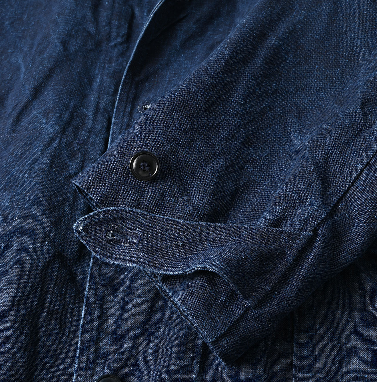 45R Indigo Linen Duck 908 Coat