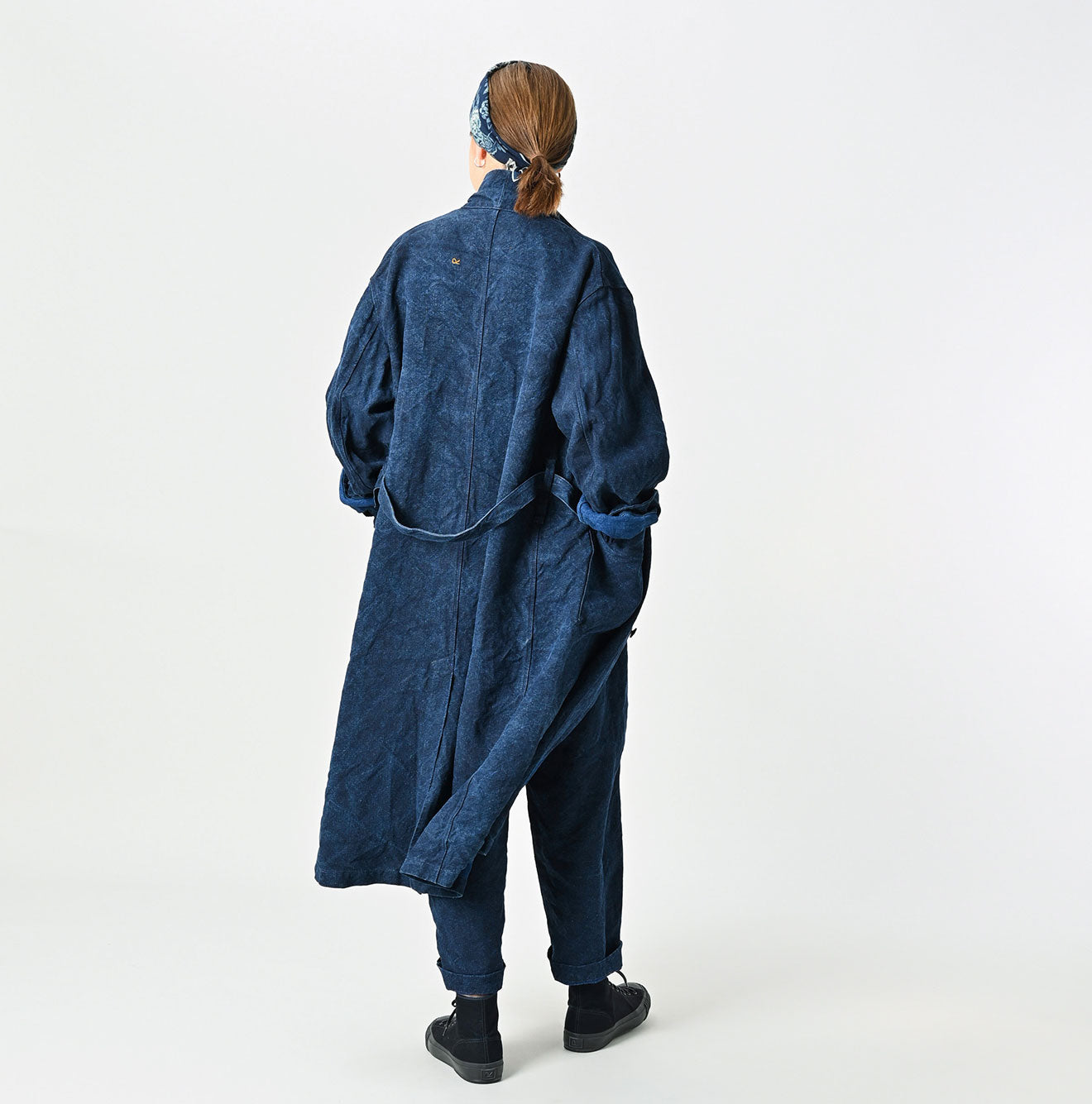 45R Indigo Linen Duck 908 Coat