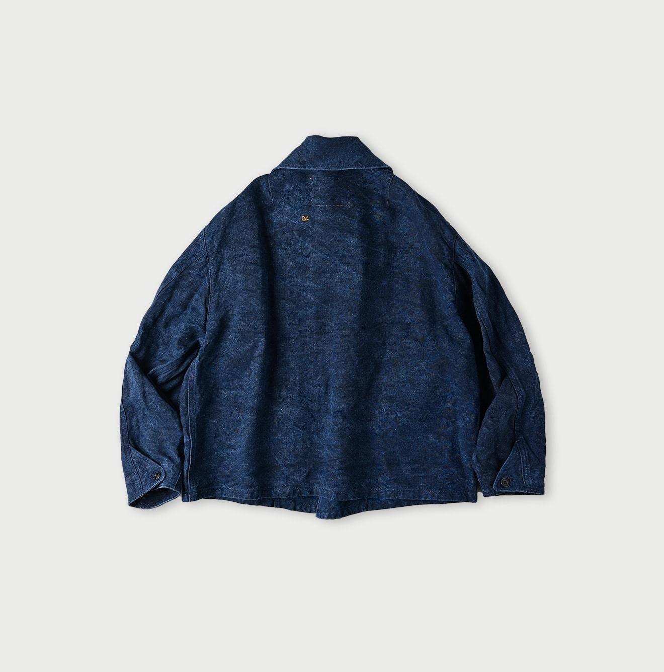 Indigo Linen Duck 908 Hunting Jacket - 45R by 45rpm studio - Image 14