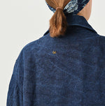 Indigo Linen Duck 908 Hunting Jacket - 45R by 45rpm studio