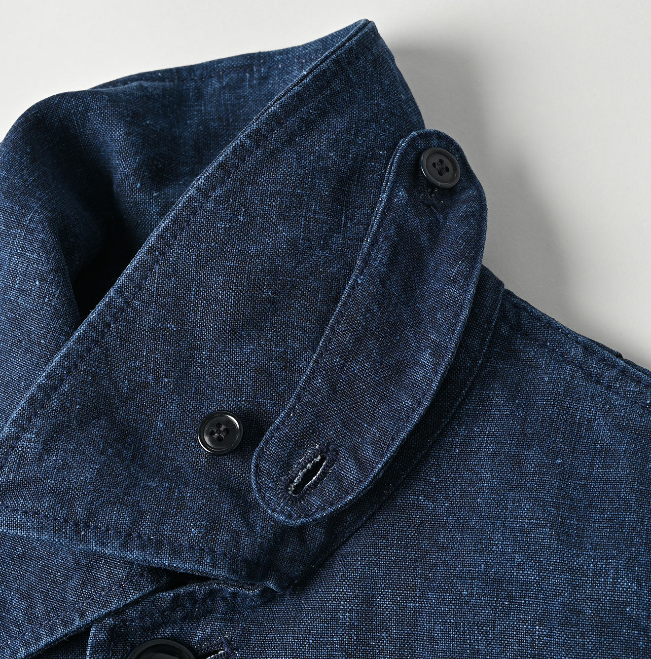 45R Indigo Linen Duck 908 Hunting Jacket