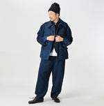 Indigo Linen Duck 908 Hunting Jacket - 45R by 45rpm studio