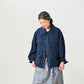 45R Indigo Linen Duck 908 Hunting Jacket