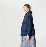 Indigo Linen Duck 908 Hunting Jacket - 45R by 45rpm studio