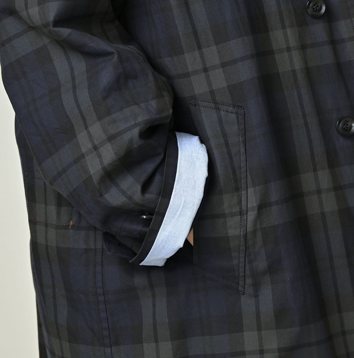 45R GabaBull 908 Bal Collar Coat