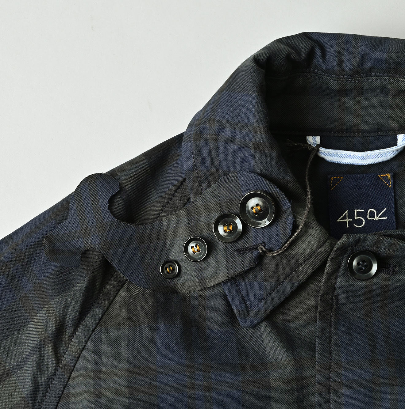 45R GabaBull 908 Bal Collar Coat