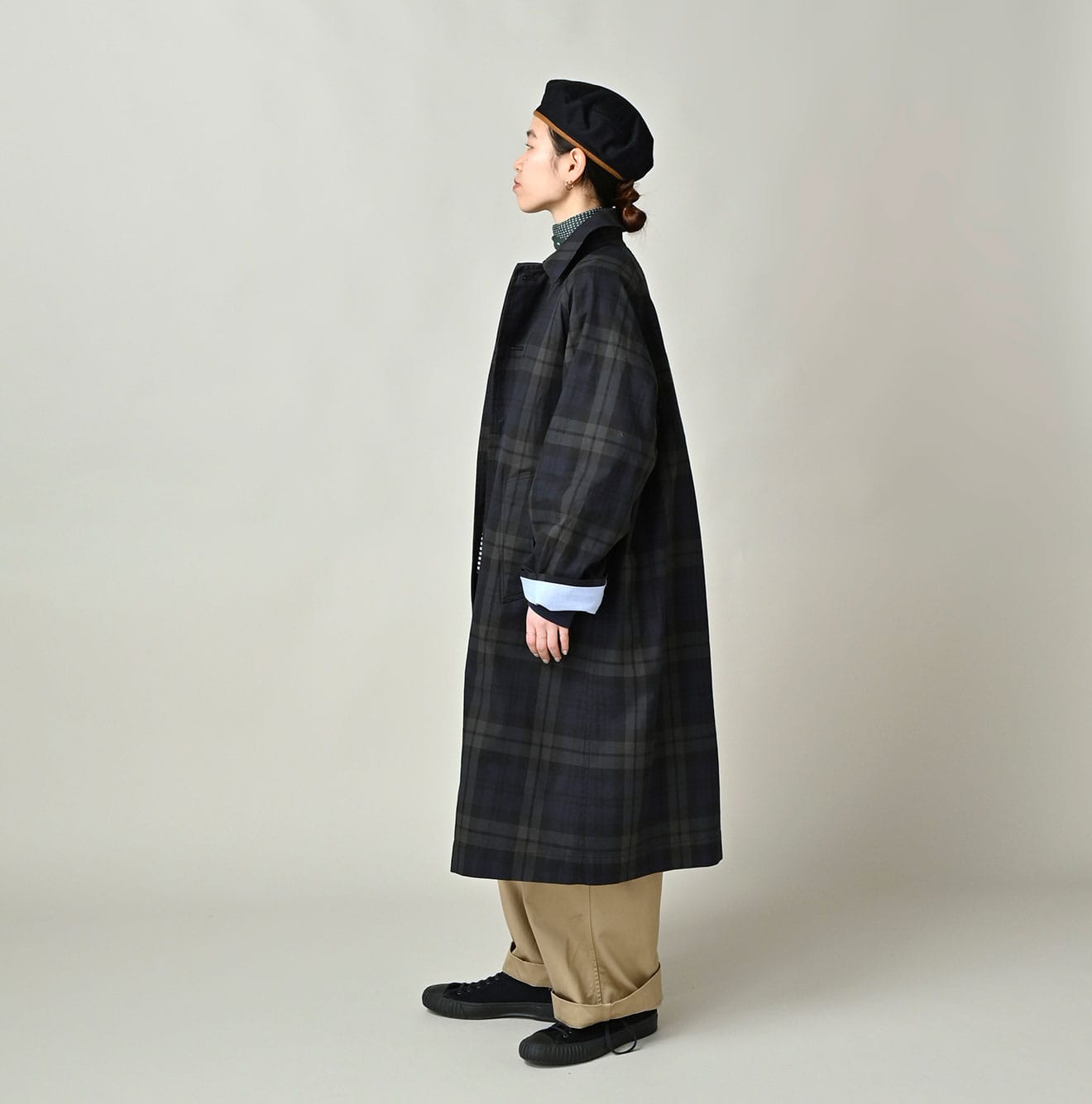 45R GabaBull 908 Bal Collar Coat