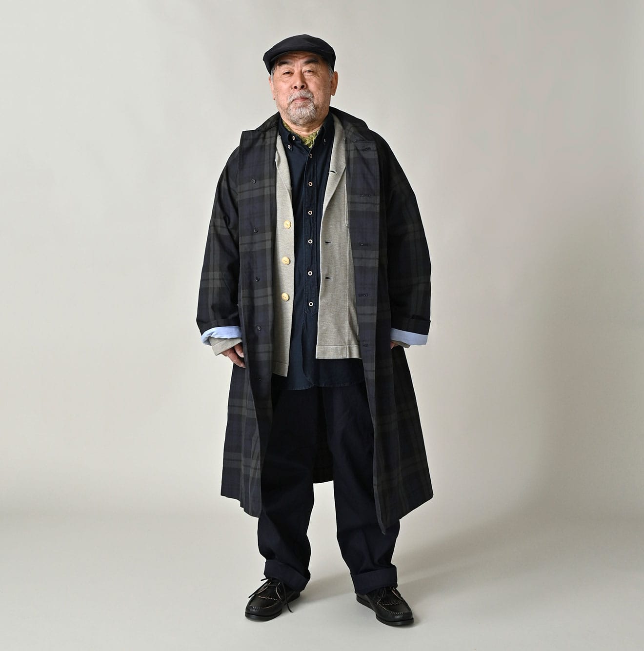 45R GabaBull 908 Bal Collar Coat