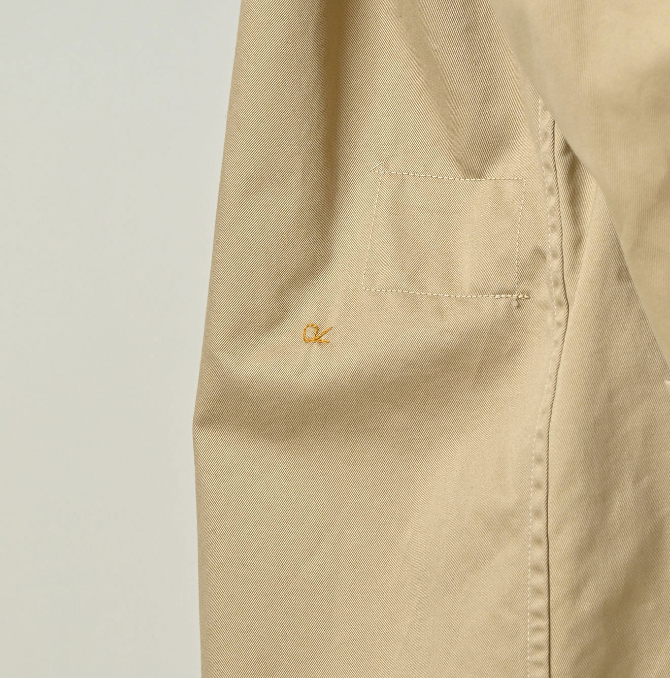 Two-Ply Chino 908 Bal Collar Coat | 45R Official Online Store