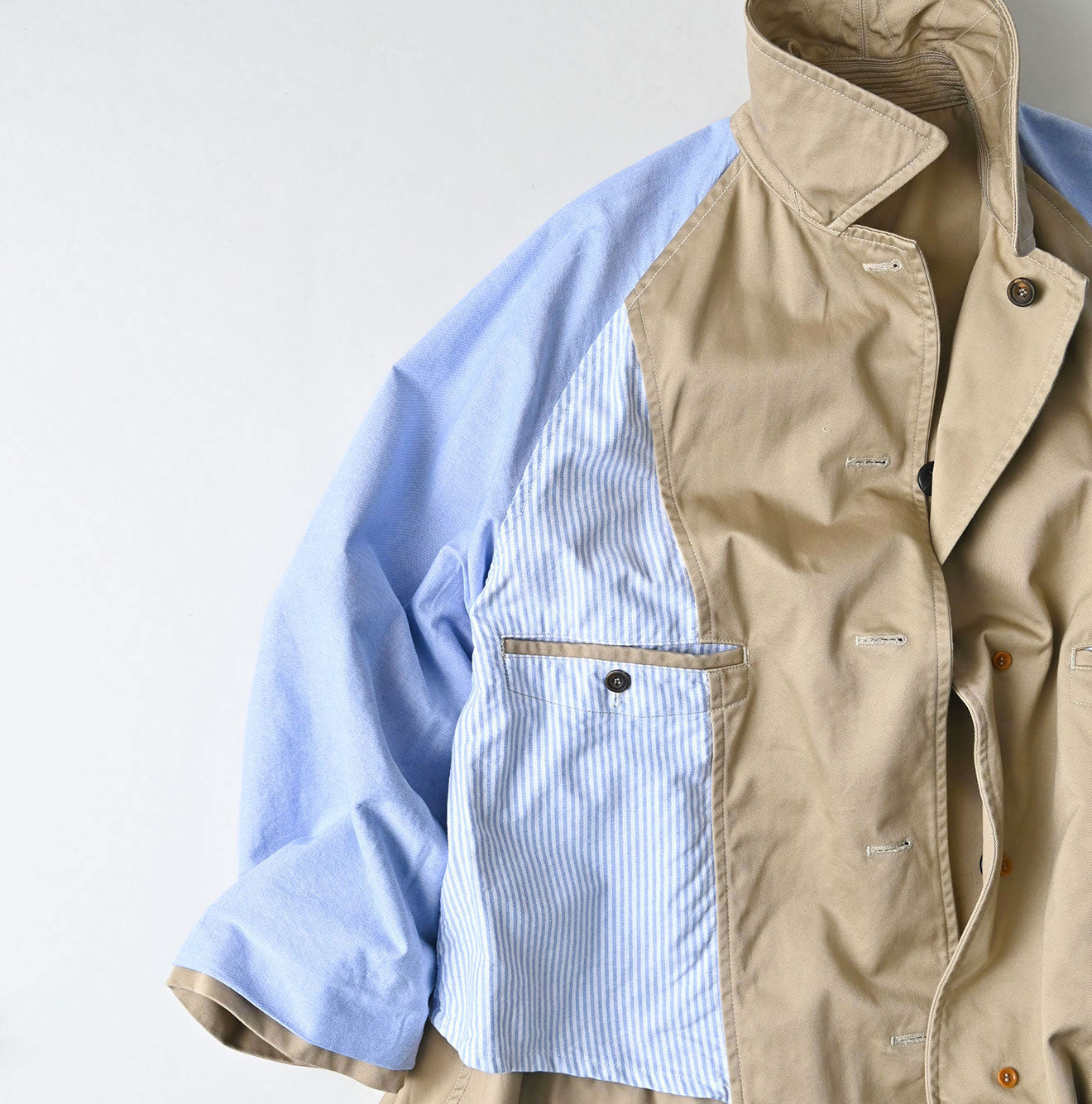45R Two-Ply Chino 908 Bal Collar Coat