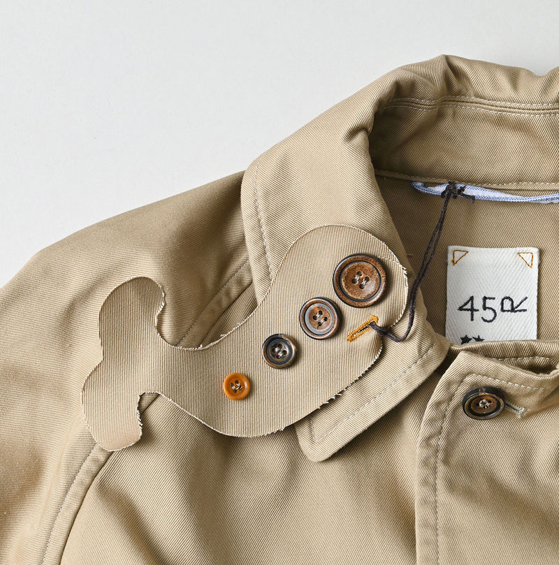 45R Two-Ply Chino 908 Bal Collar Coat