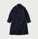 45R Indigo Two-Ply Chino 908 Bal Collar Coat