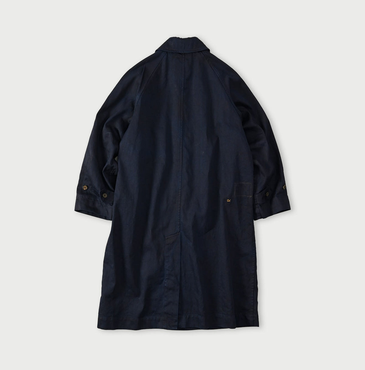 45R Indigo Two-Ply Chino 908 Bal Collar Coat