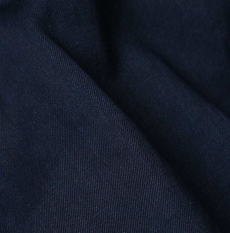 45R Indigo Two-Ply Chino 908 Bal Collar Coat - Image 16