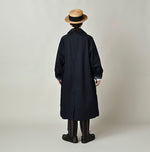 45R Indigo Two-Ply Chino 908 Bal Collar Coat