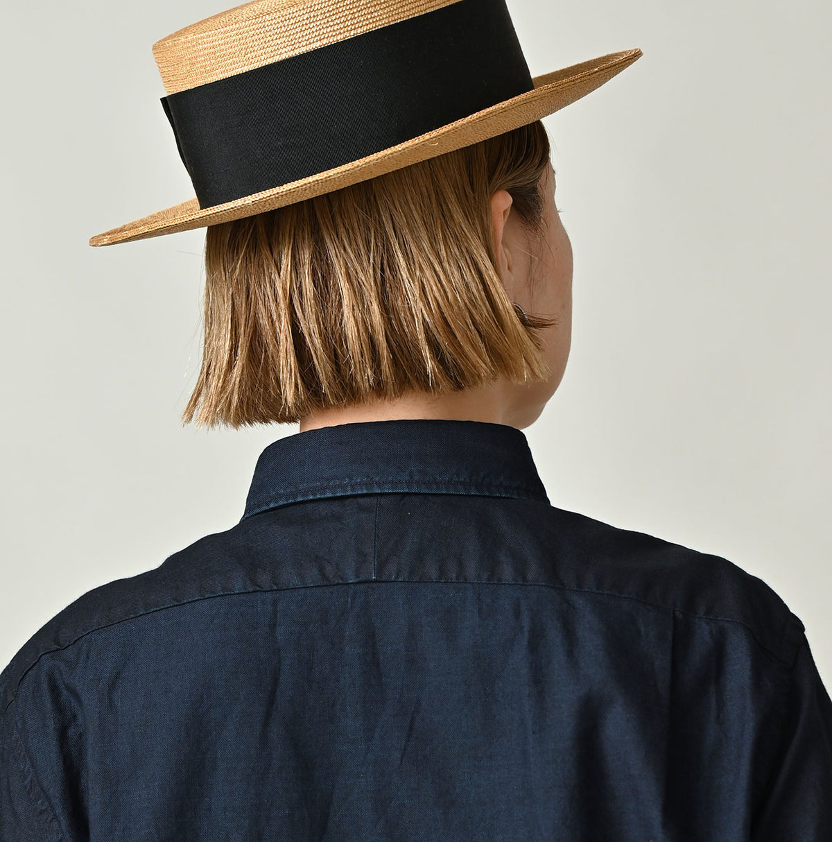 45R Indigo Supima Oxford 908 Loafer Shirt