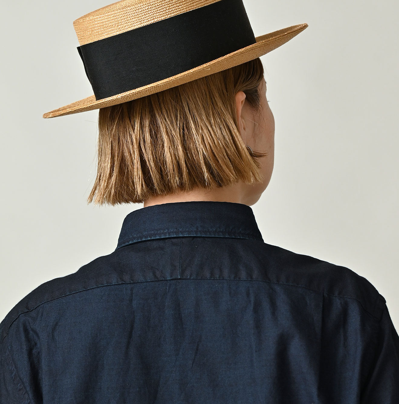 45R Indigo Supima Oxford 908 Loafer Shirt