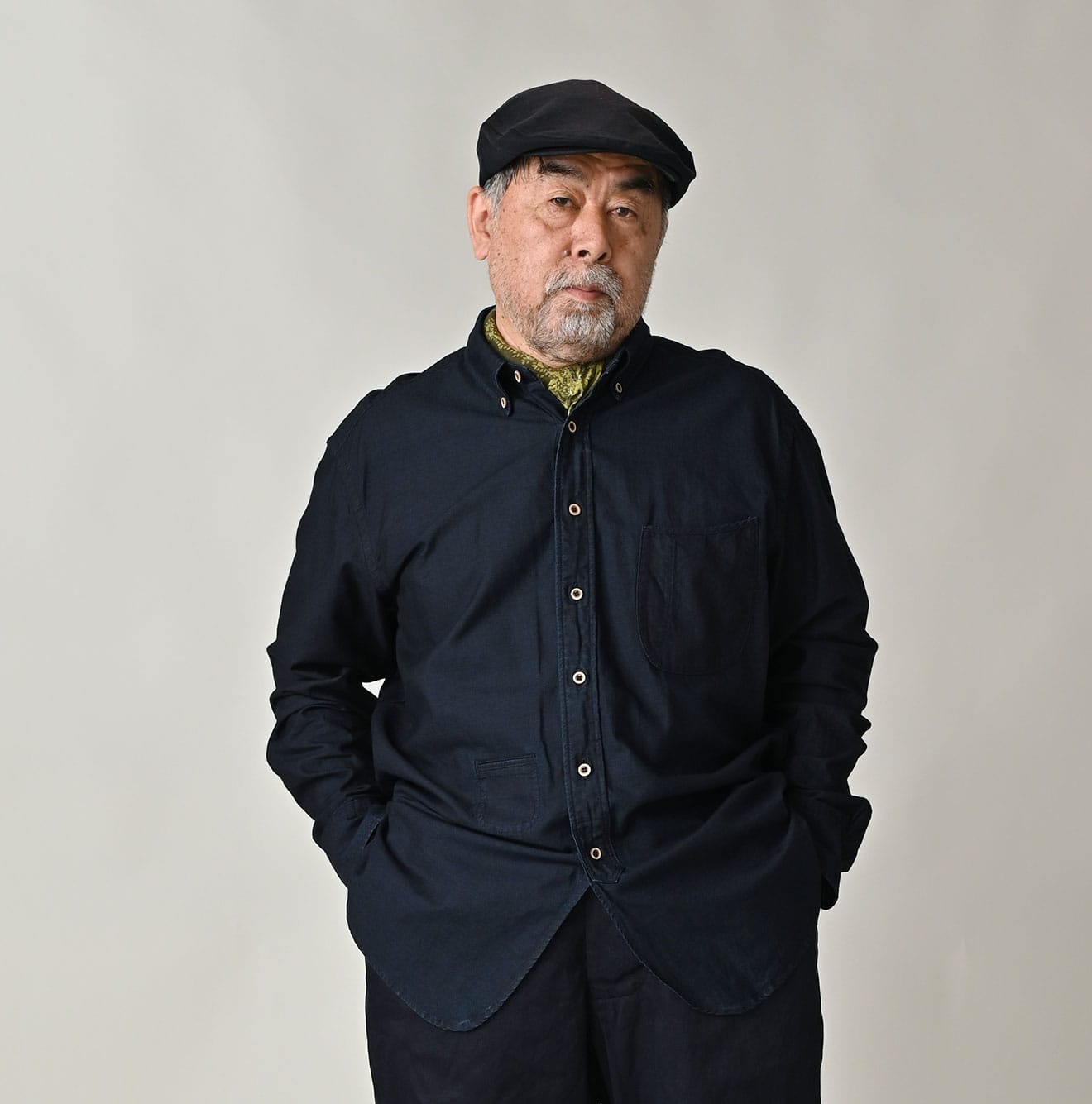 45R Indigo Supima Oxford 908 Loafer Shirt - Image 7