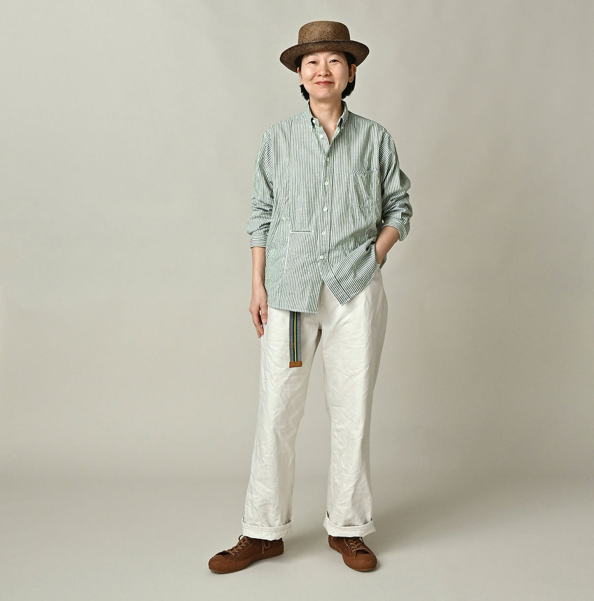 45R Supima Oxford 908 Ocean Sail Shirt
