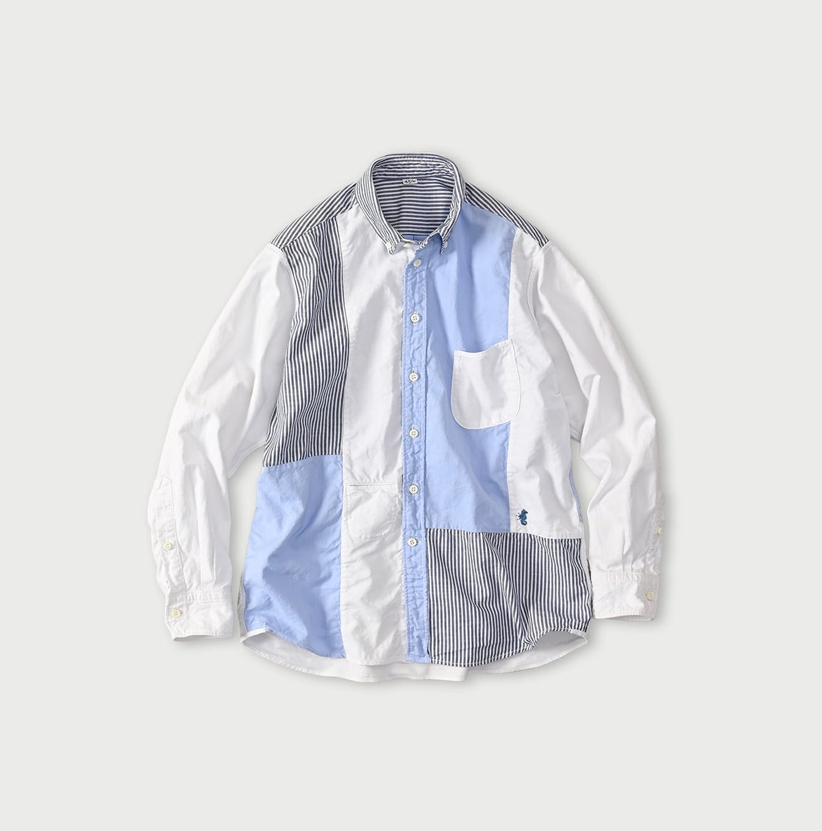 45R Supima Oxford 908 Happy Ocean Sail Shirt