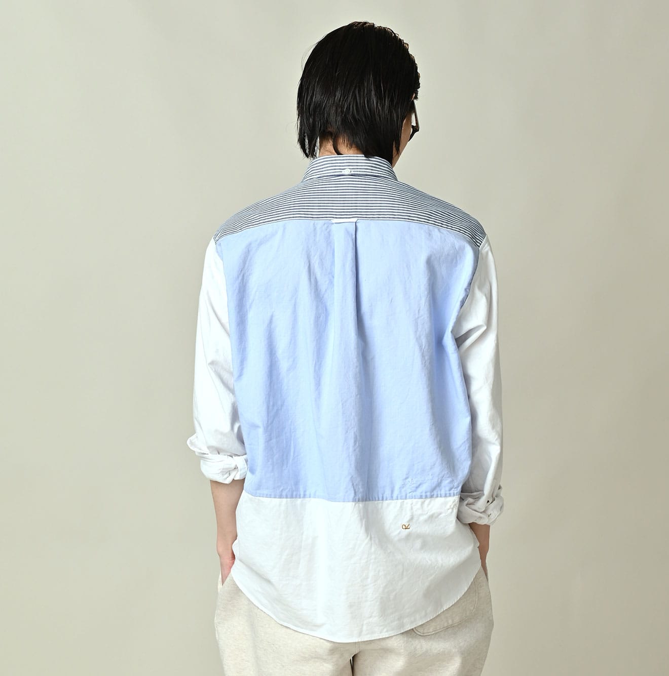 45R Supima Oxford 908 Happy Ocean Sail Shirt