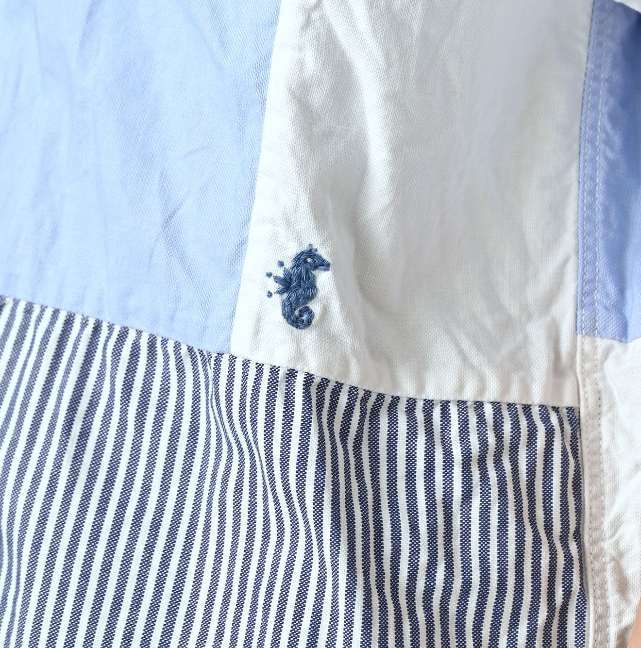 45R Supima Oxford 908 Happy Ocean Sail Shirt