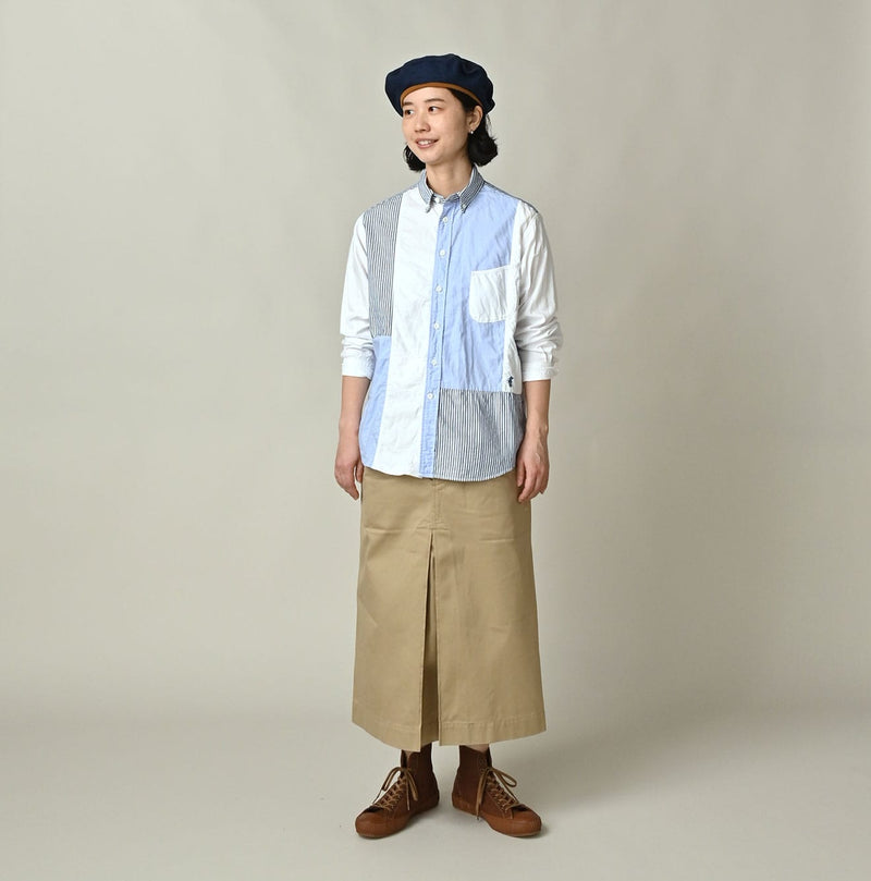 45R Supima Oxford 908 Happy Ocean Sail Shirt