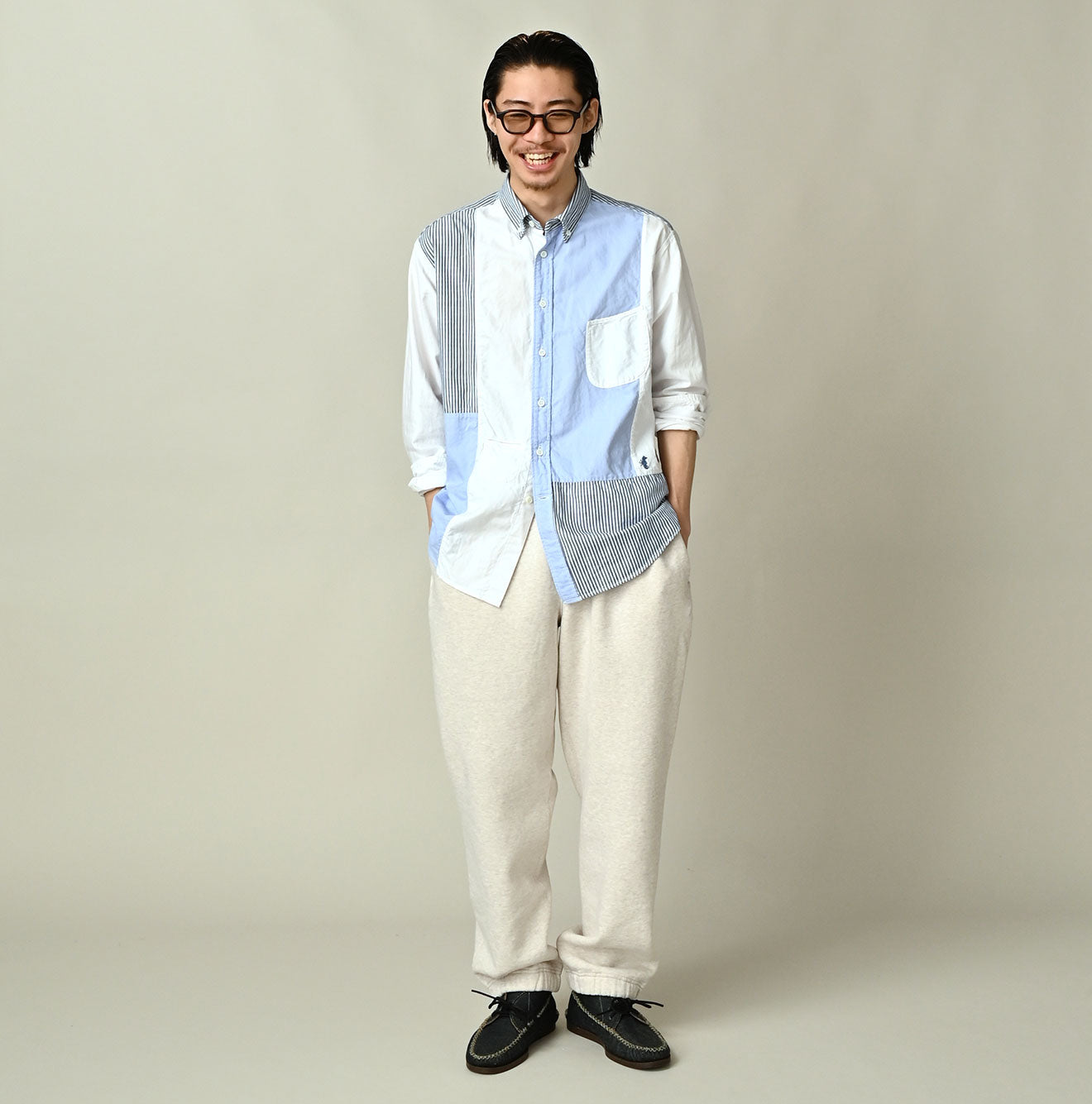 Supima Oxford 908 Happy Ocean Sail Shirt | 45R Official Online