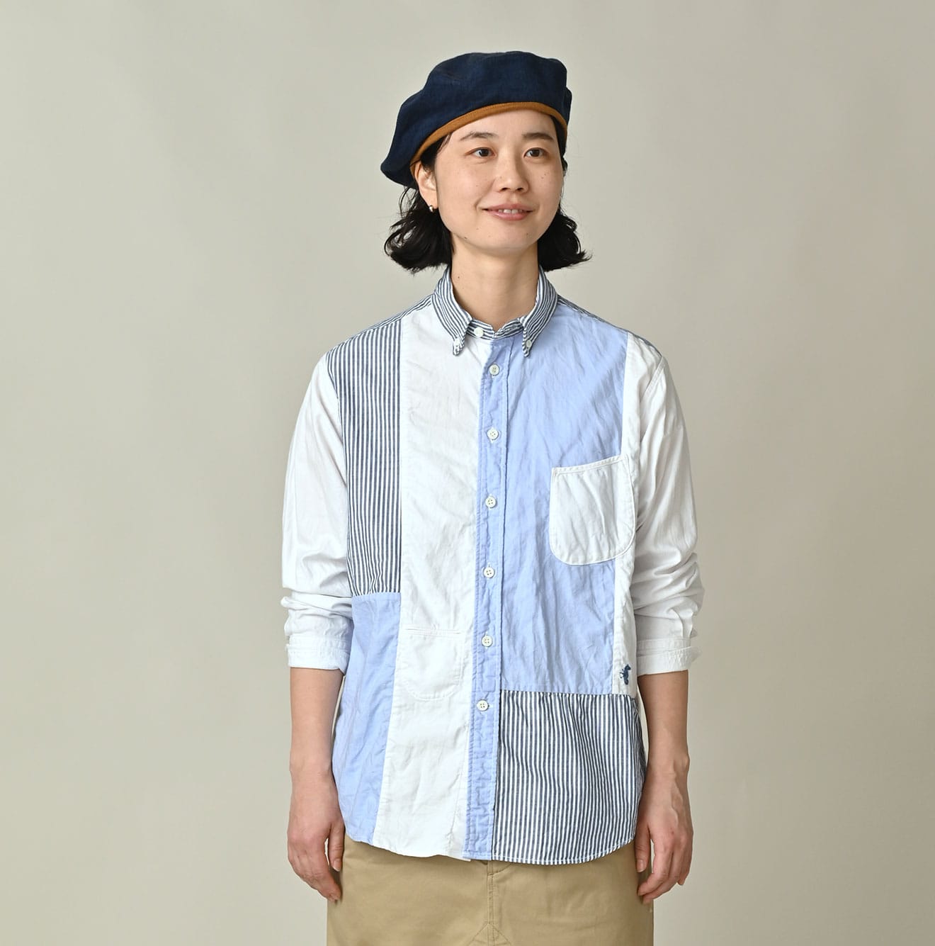 45R Supima Oxford 908 Happy Ocean Sail Shirt - Image 7
