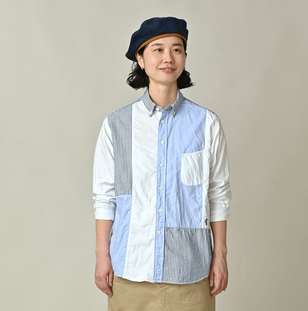 45R Supima Oxford 908 Happy Ocean Sail Shirt