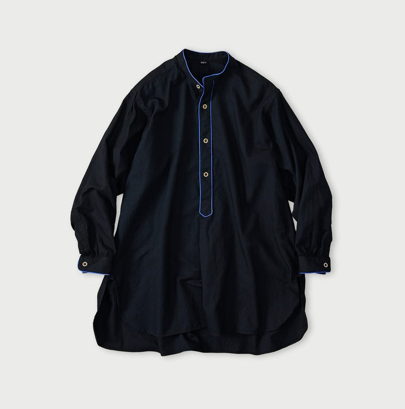 45R Indigo Supima Oxford 908 Pajama Shirt - Image 1
